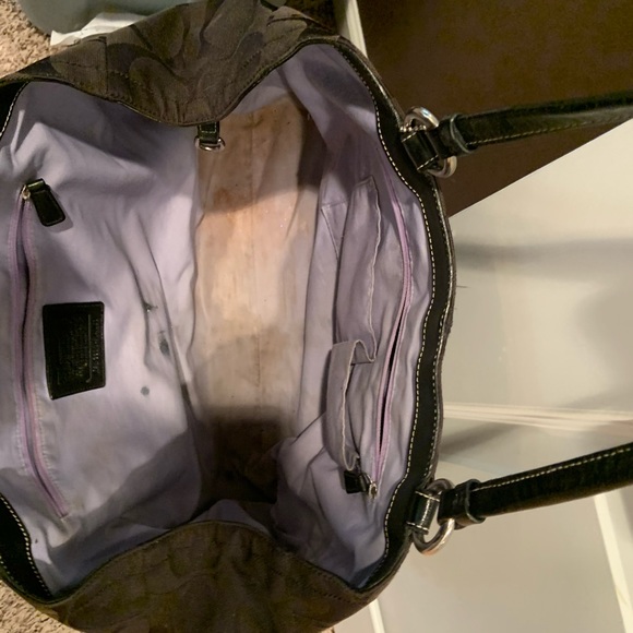 Coach Signature Large tote black - Picture 12 of 14